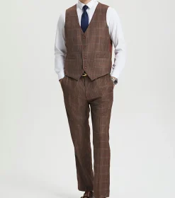 Stacy Adams Nicholson 3 Piece Vested Suit