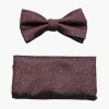 Stacy Adams Nolan Bow Tie & Hanky Set