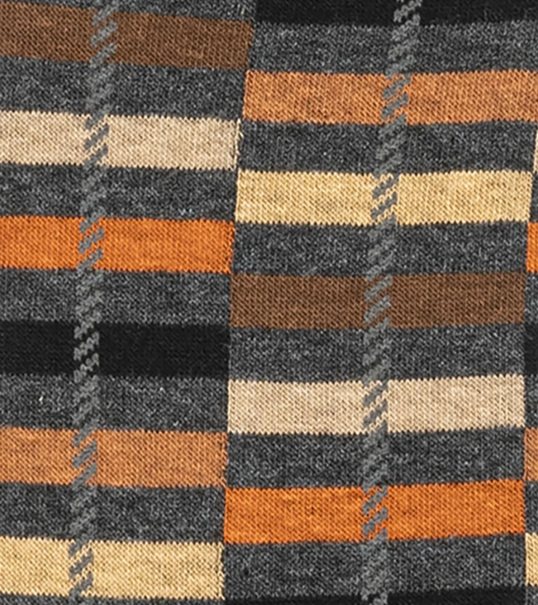 Stacy Adams Offset Stripe Men\\'S Crew Dress Socks