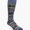 Stacy Adams Offset Stripe Men\\'S Crew Dress Socks