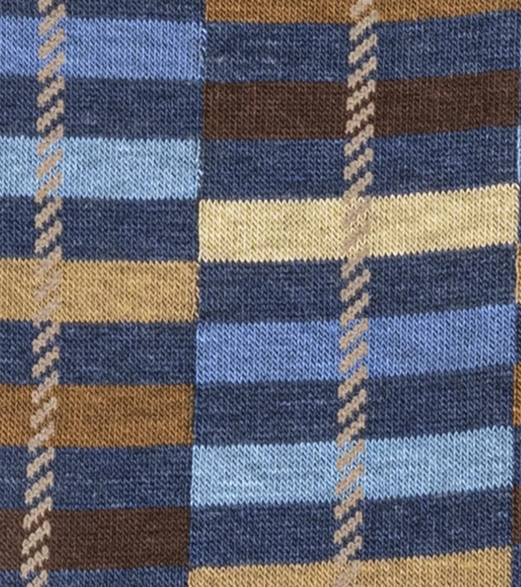 Stacy Adams Offset Stripe Men\\'S Crew Dress Socks