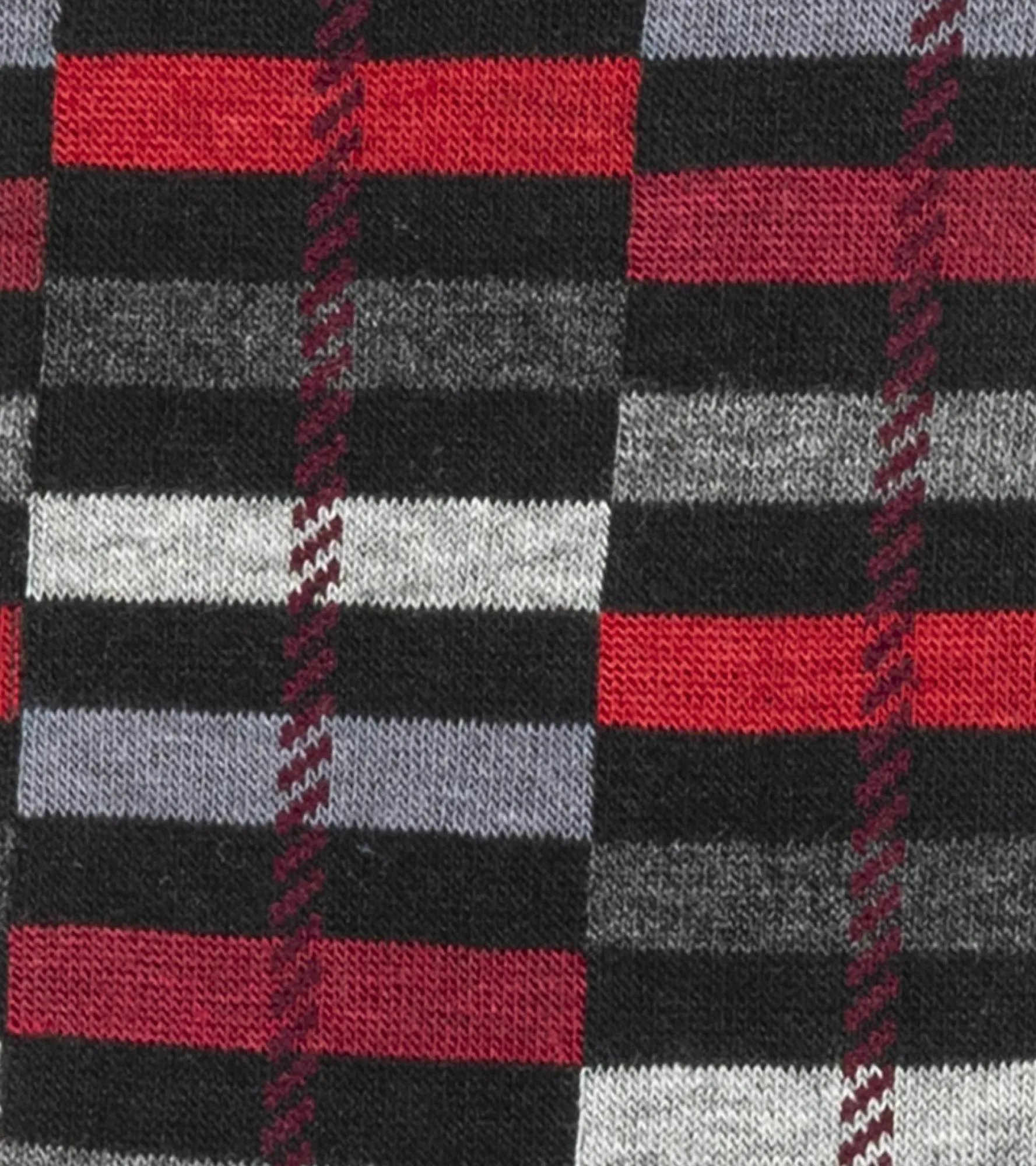 Stacy Adams Offset Stripe Men\\'S Crew Dress Socks