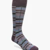 Stacy Adams Offset Stripe Men\\'S Crew Dress Socks