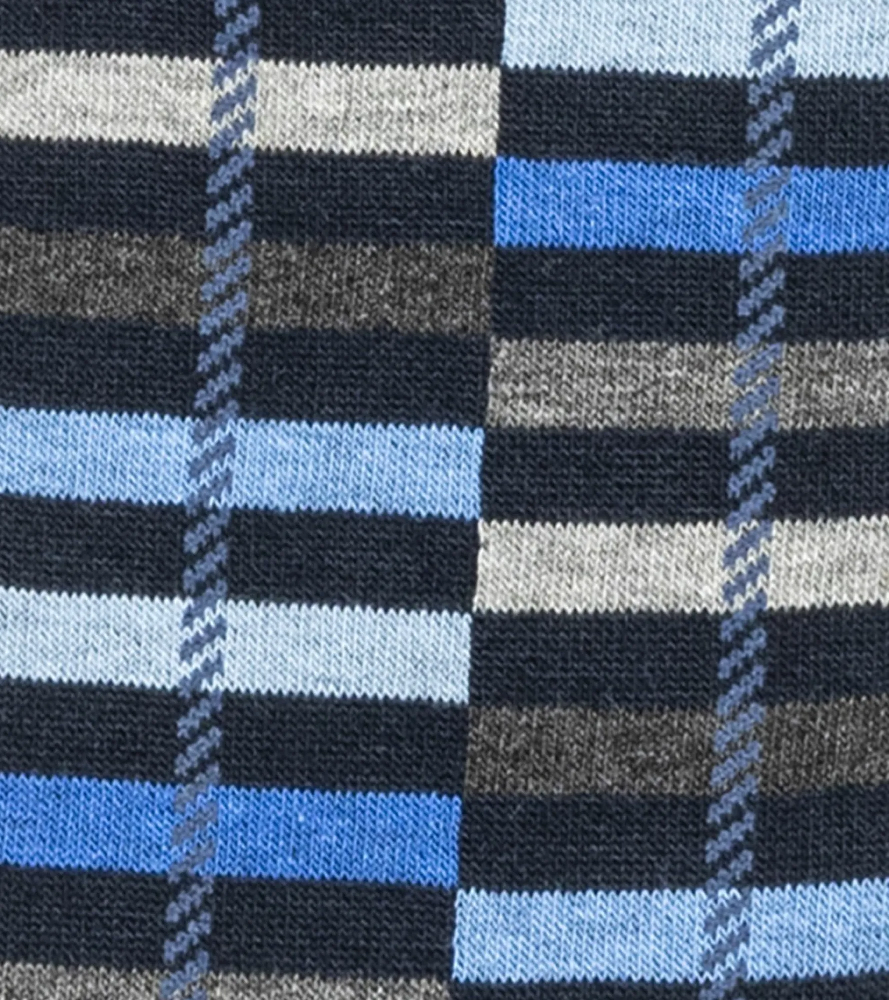 Stacy Adams Offset Stripe Men\\'S Crew Dress Socks