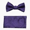 Stacy Adams Oliver Bow Tie & Hanky Set