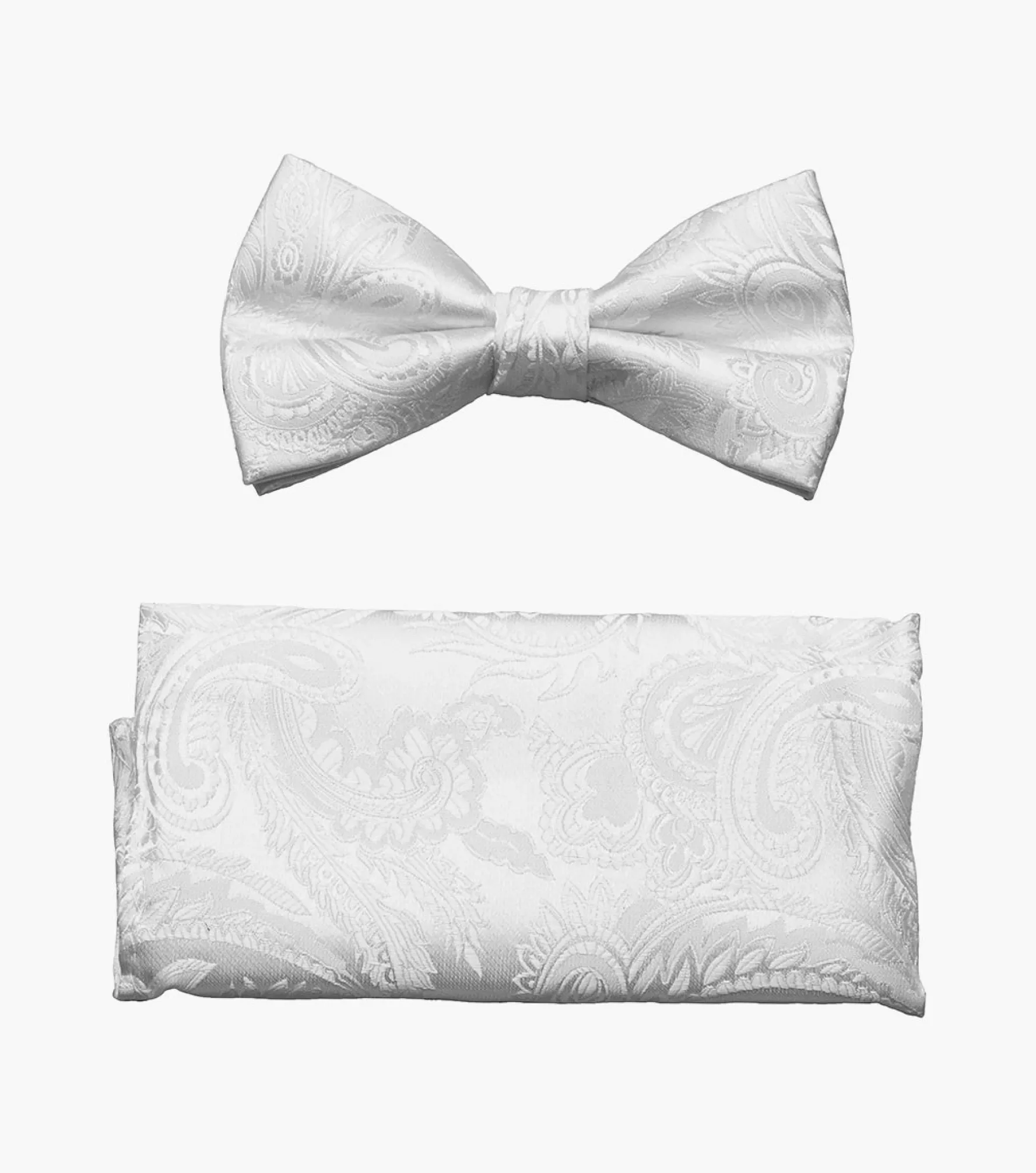 Stacy Adams Oliver Bow Tie & Hanky Set