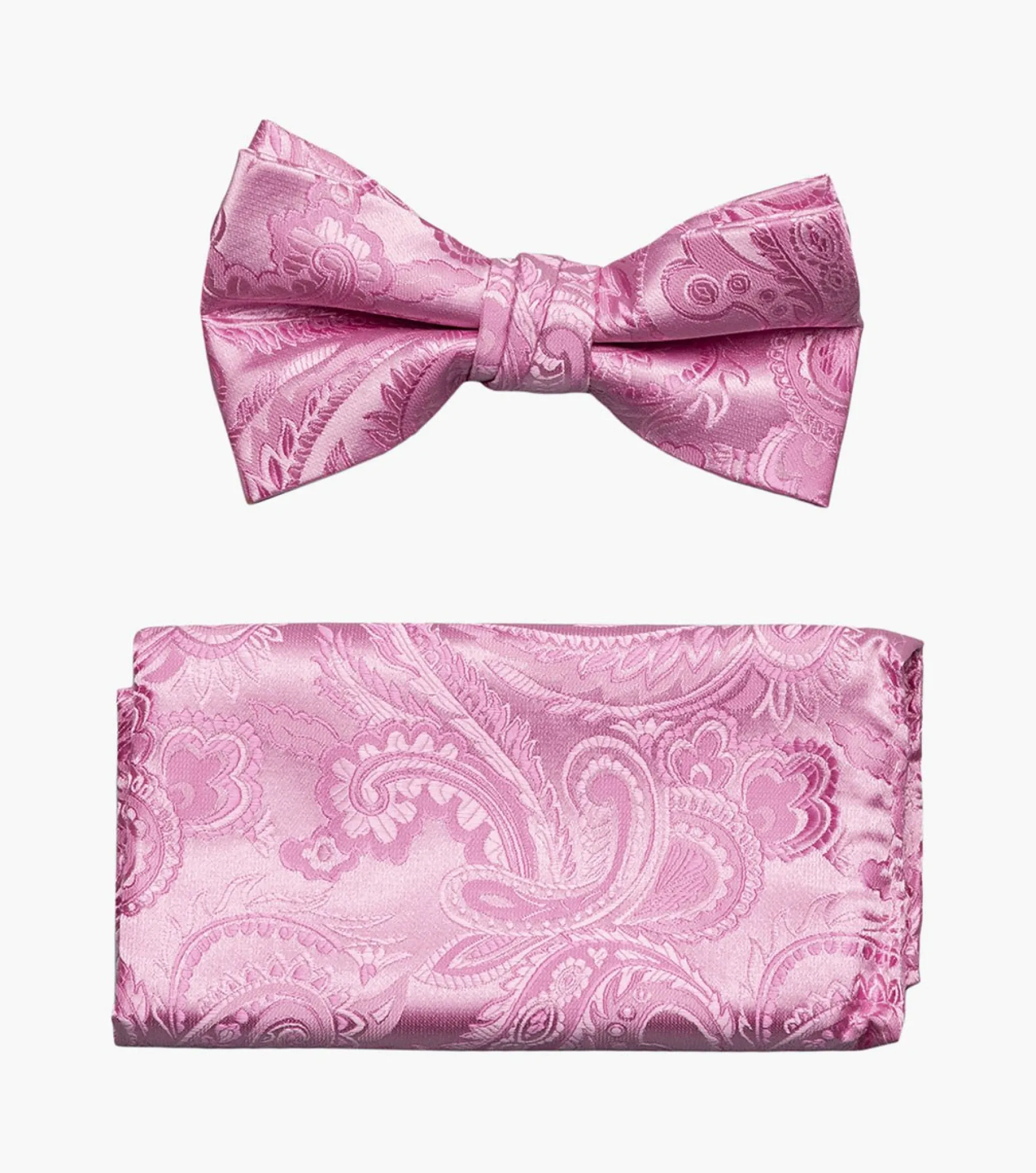 Stacy Adams Oliver Bow Tie & Hanky Set
