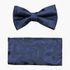 Stacy Adams Oliver Bow Tie & Hanky Set