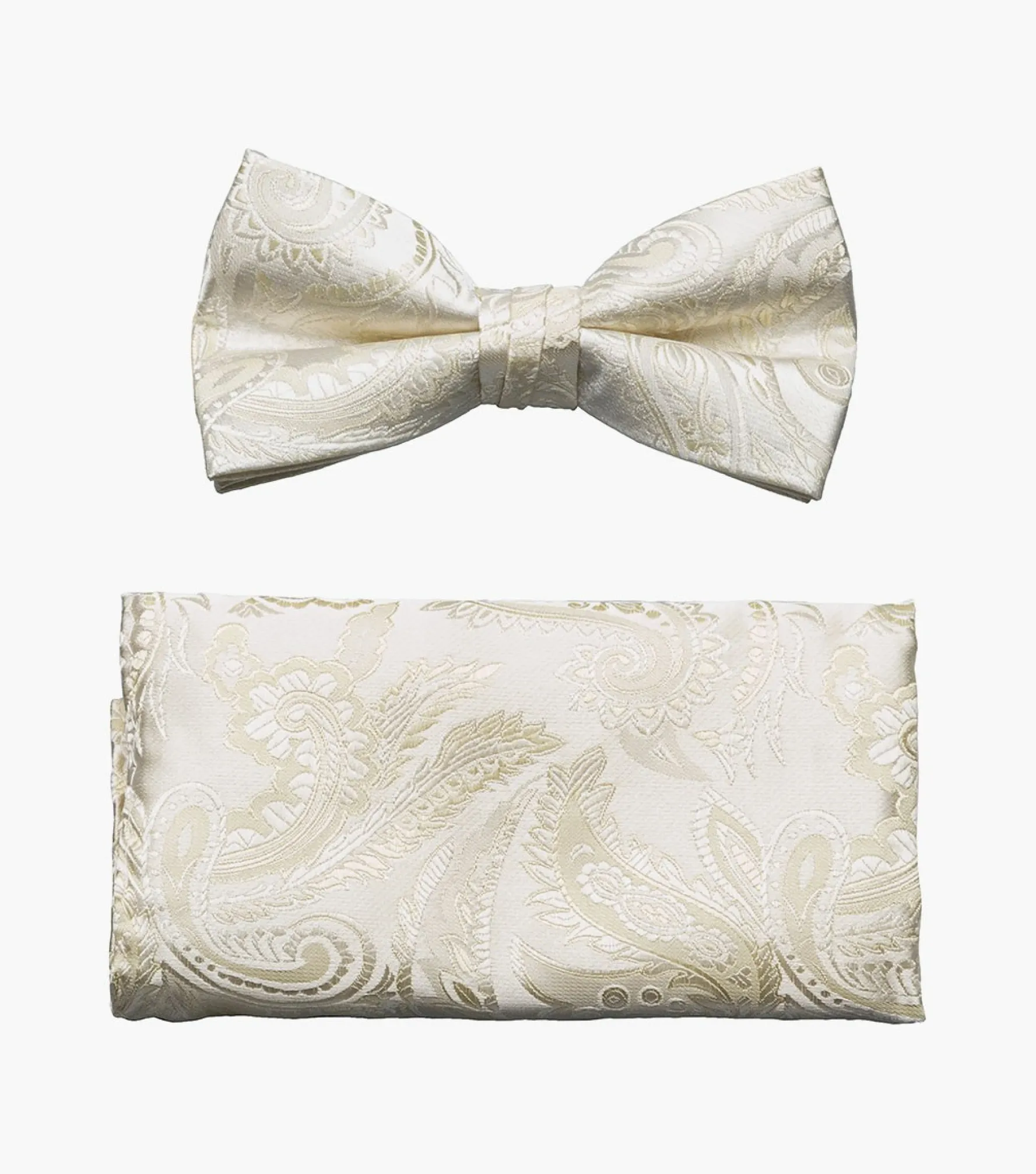 Stacy Adams Oliver Bow Tie & Hanky Set