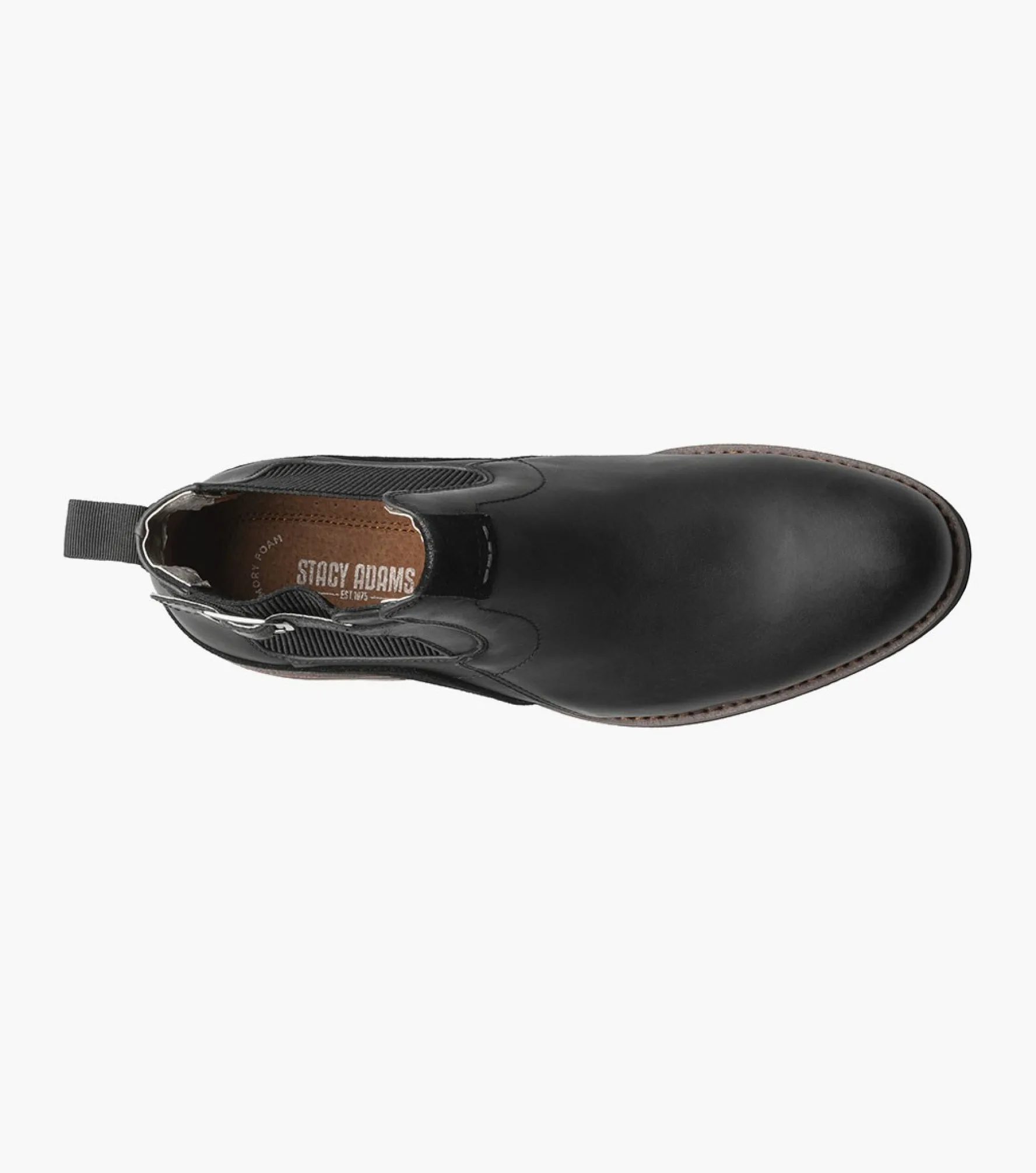 Stacy Adams Oskar Plain Toe Chelsea Boot