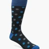 Stacy Adams Oversize Dots Men\\'S Crew Dress Sock