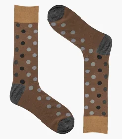 Stacy Adams Oversize Dots Men\\'S Crew Dress Sock