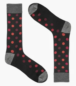 Stacy Adams Oversize Dots Men\\'S Crew Dress Sock