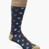Stacy Adams Oversize Dots Men\\'S Crew Dress Sock