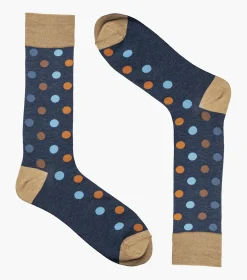 Stacy Adams Oversize Dots Men\\'S Crew Dress Sock