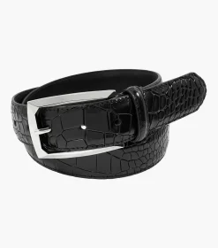 Stacy Adams Ozzie Xl Croc Emboss Belt