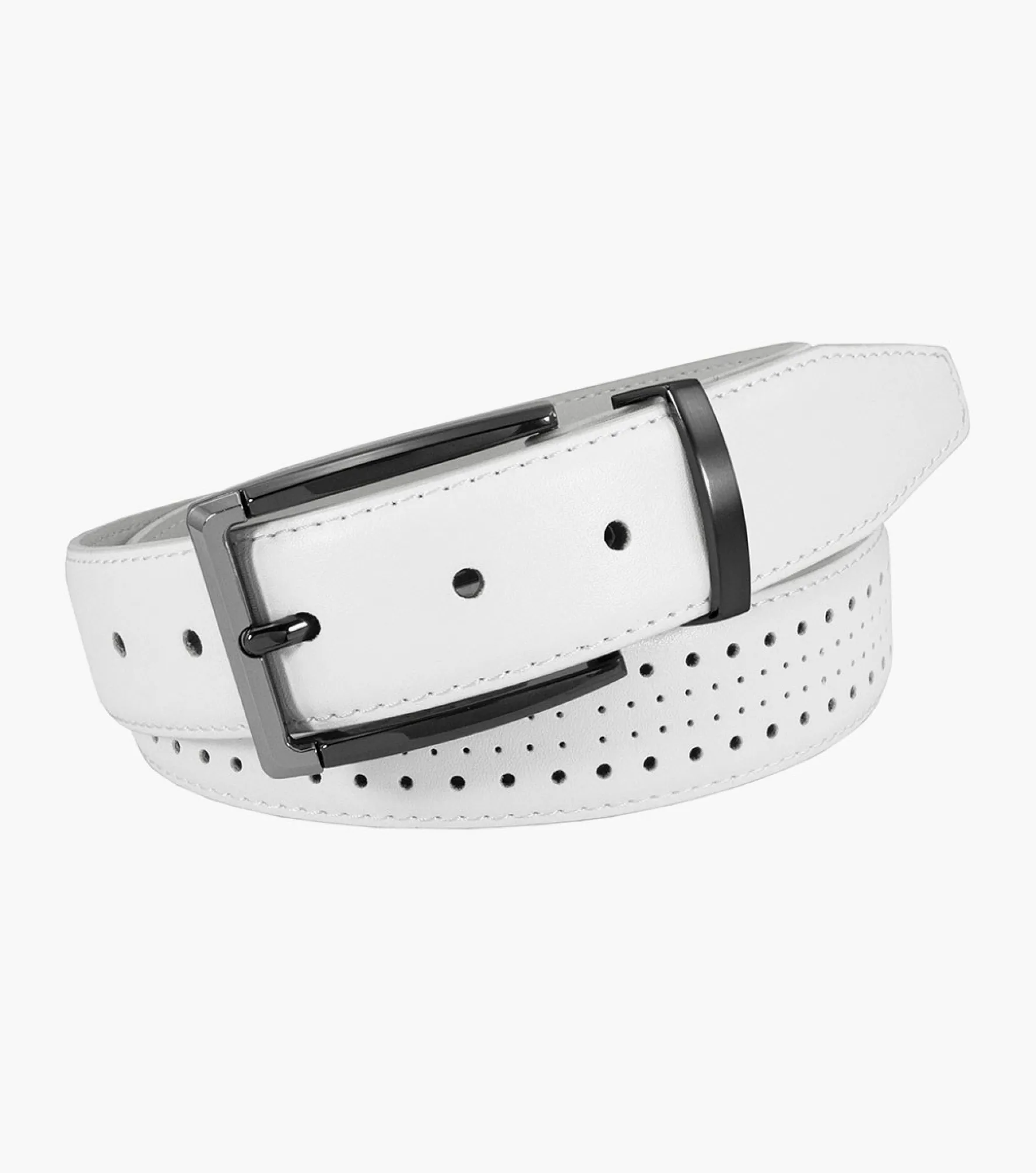 Stacy Adams Pacer Perf Leather Belt