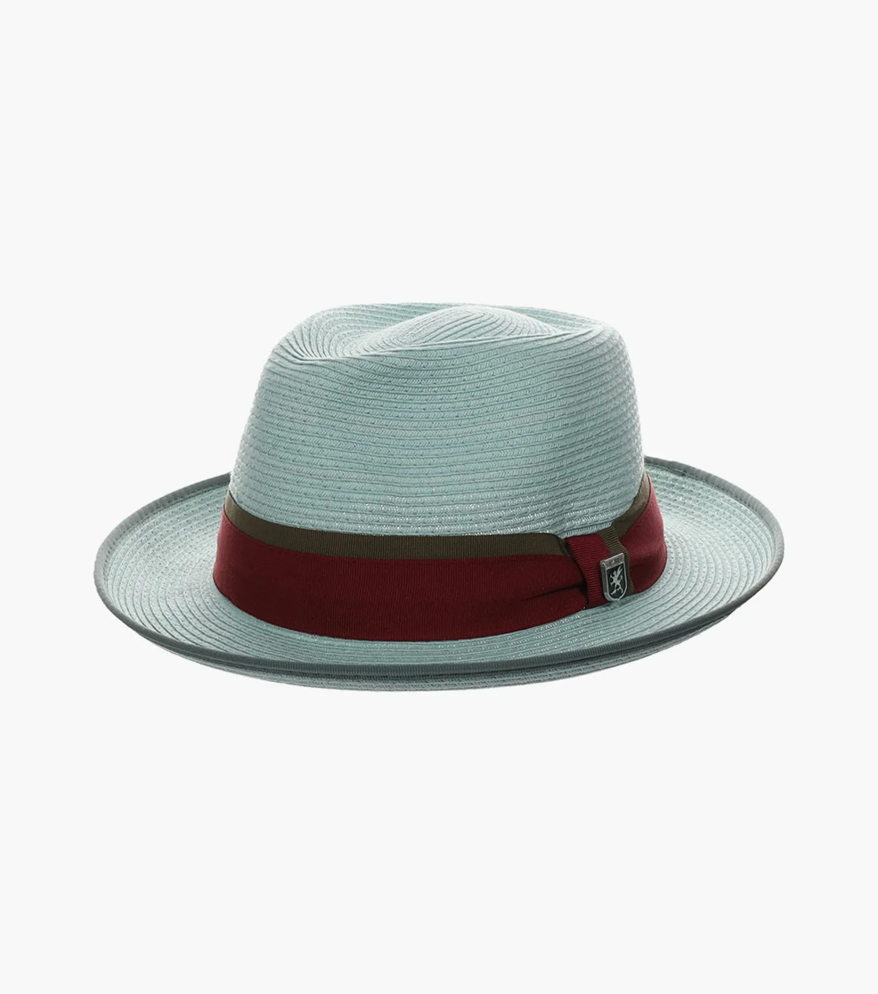 Stacy Adams Pacetti Fedora Paper Braid Pinch Front Hat