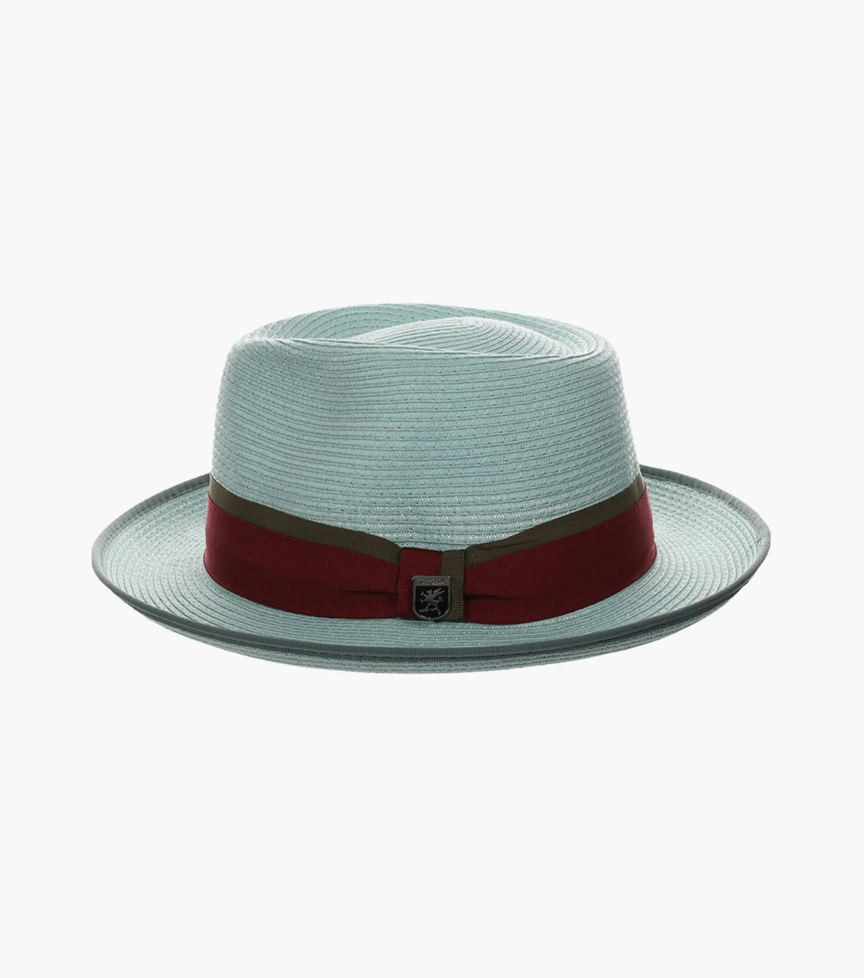 Stacy Adams Pacetti Fedora Paper Braid Pinch Front Hat