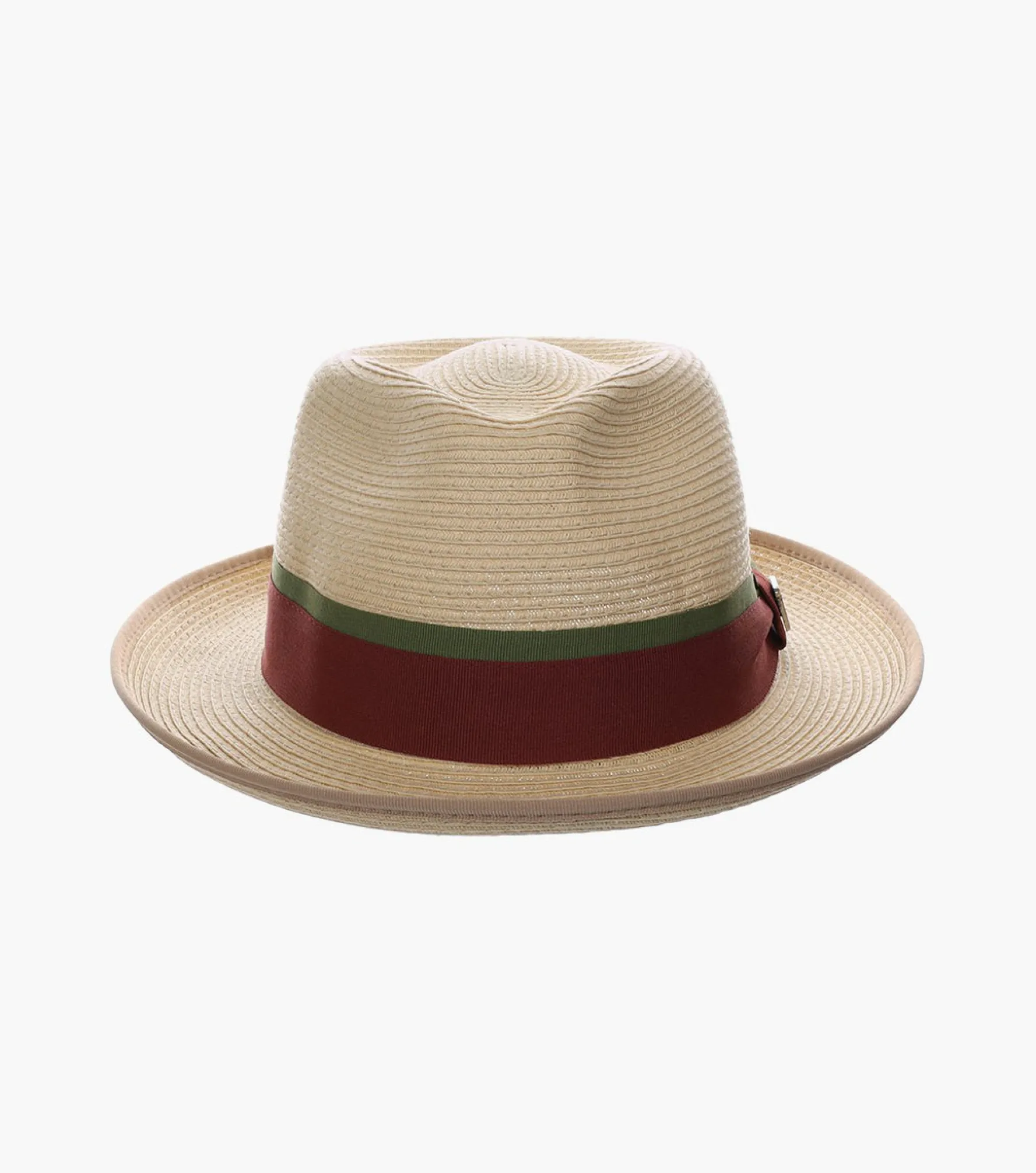 Stacy Adams Pacetti Fedora Paper Braid Pinch Front Hat