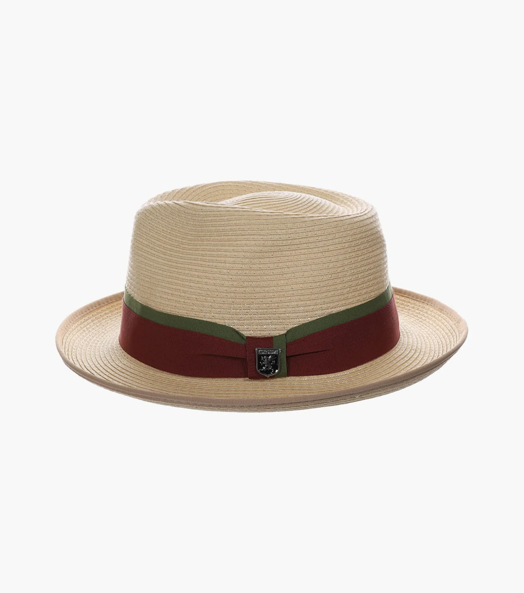 Stacy Adams Pacetti Fedora Paper Braid Pinch Front Hat