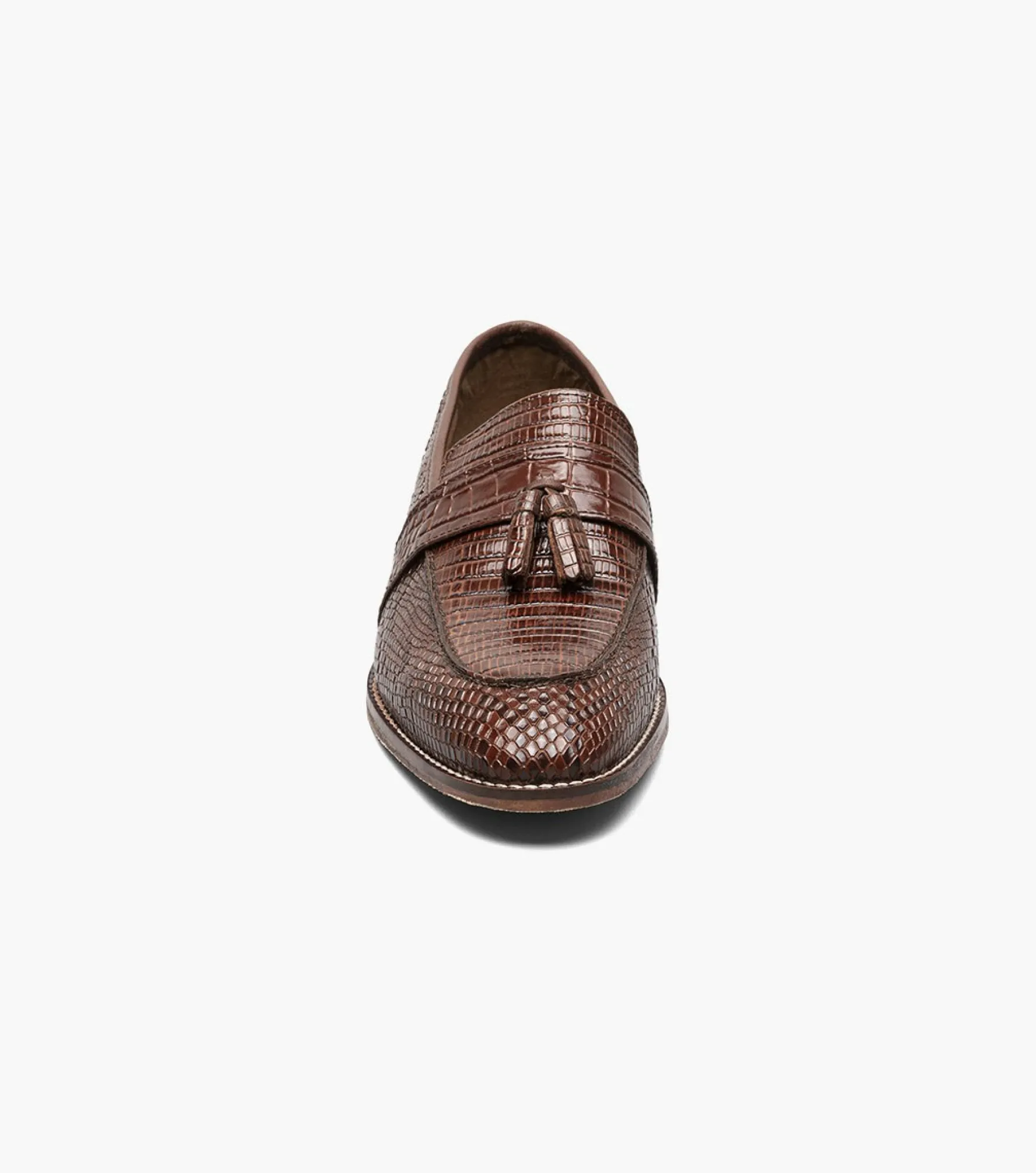 Stacy Adams Pacetti Leather Sole Moc Toe Tassel Slip On