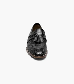 Stacy Adams Pacetti Leather Sole Moc Toe Tassel Slip On