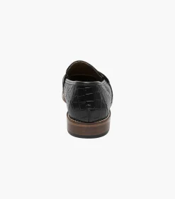 Stacy Adams Pacetti Leather Sole Moc Toe Tassel Slip On