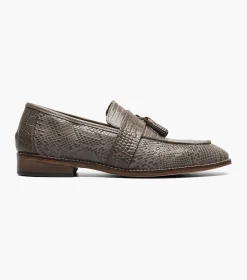 Stacy Adams Pacetti Leather Sole Moc Toe Tassel Slip On