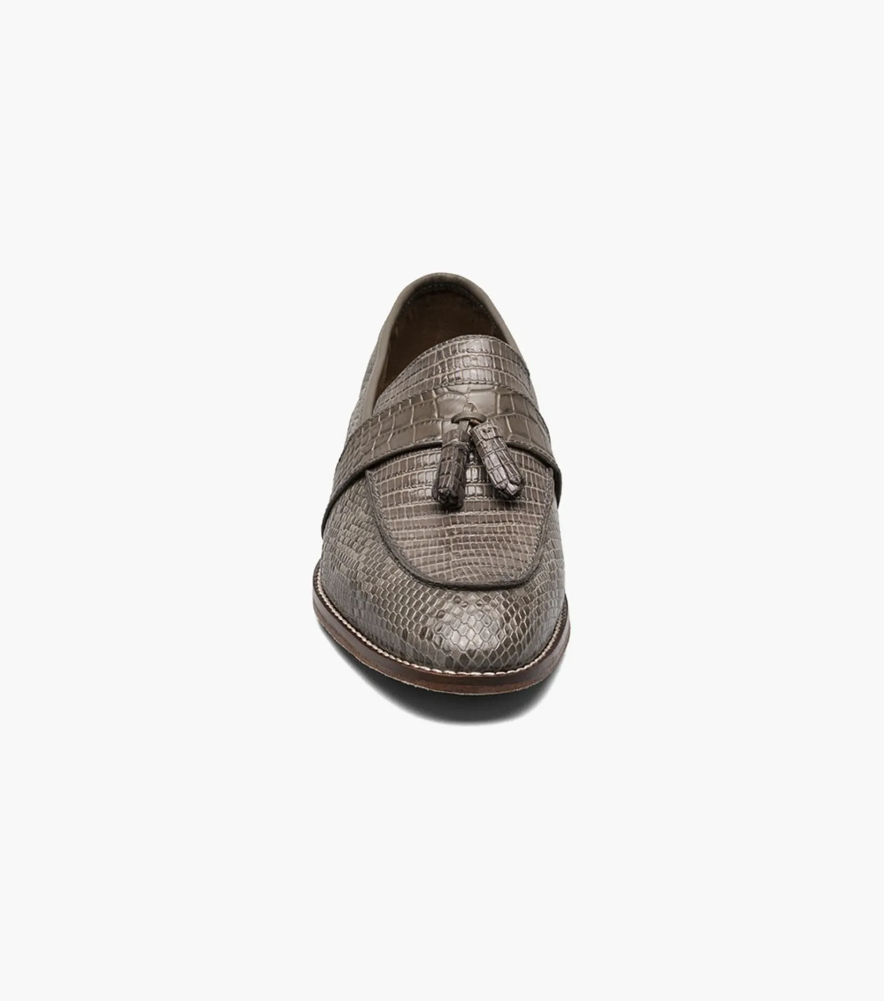 Stacy Adams Pacetti Leather Sole Moc Toe Tassel Slip On