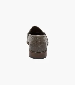 Stacy Adams Pacetti Leather Sole Moc Toe Tassel Slip On