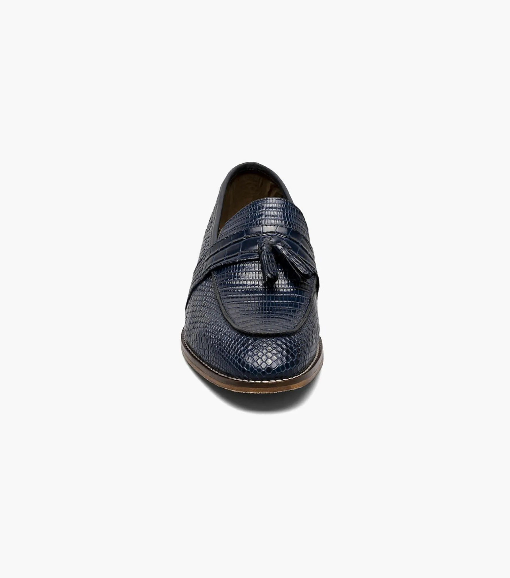 Stacy Adams Pacetti Leather Sole Moc Toe Tassel Slip On