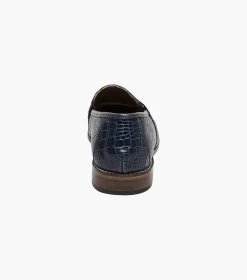 Stacy Adams Pacetti Leather Sole Moc Toe Tassel Slip On