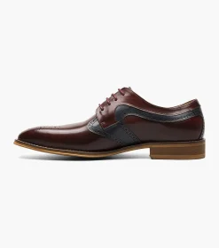 Stacy Adams Palmer Plain Toe Medallion Oxford