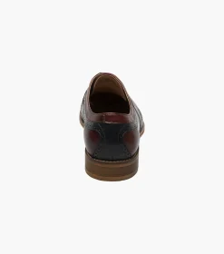 Stacy Adams Palmer Plain Toe Medallion Oxford