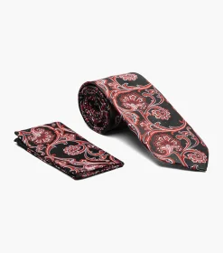 Stacy Adams Patricio Tie & Hanky Set