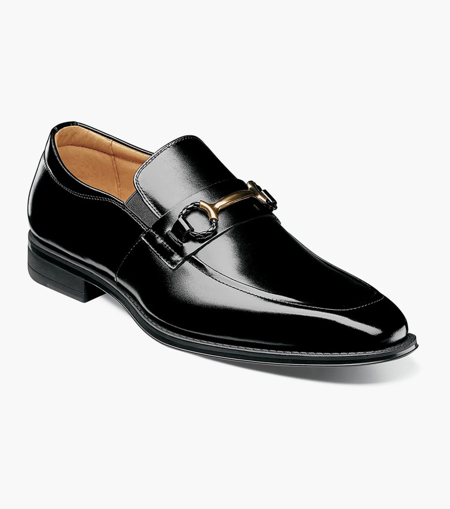 Stacy Adams Pierce Moc Toe Bit Slip On