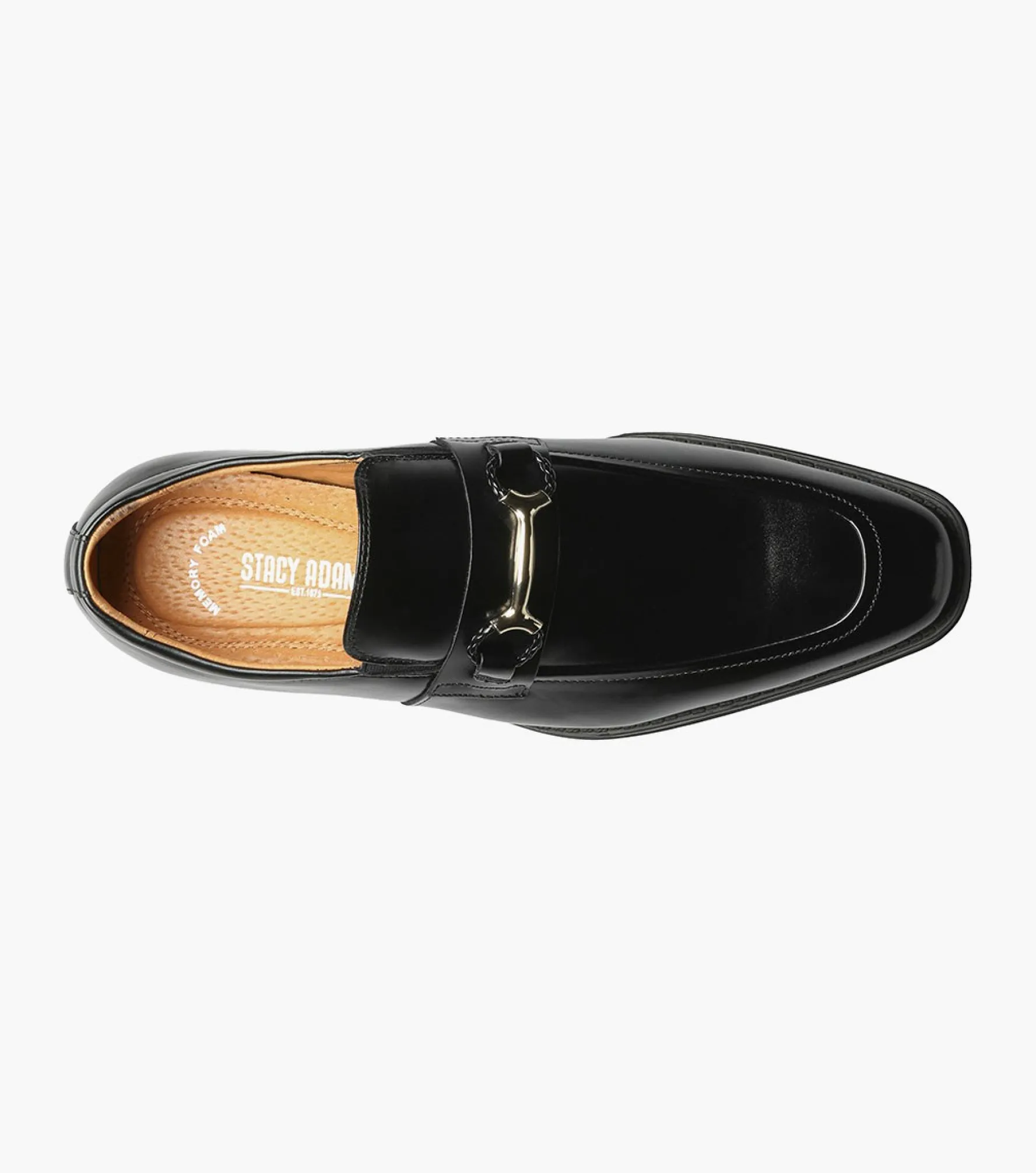 Stacy Adams Pierce Moc Toe Bit Slip On