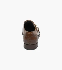 Stacy Adams Pierson Cap Toe Double Monk Strap
