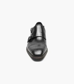 Stacy Adams Pierson Cap Toe Double Monk Strap