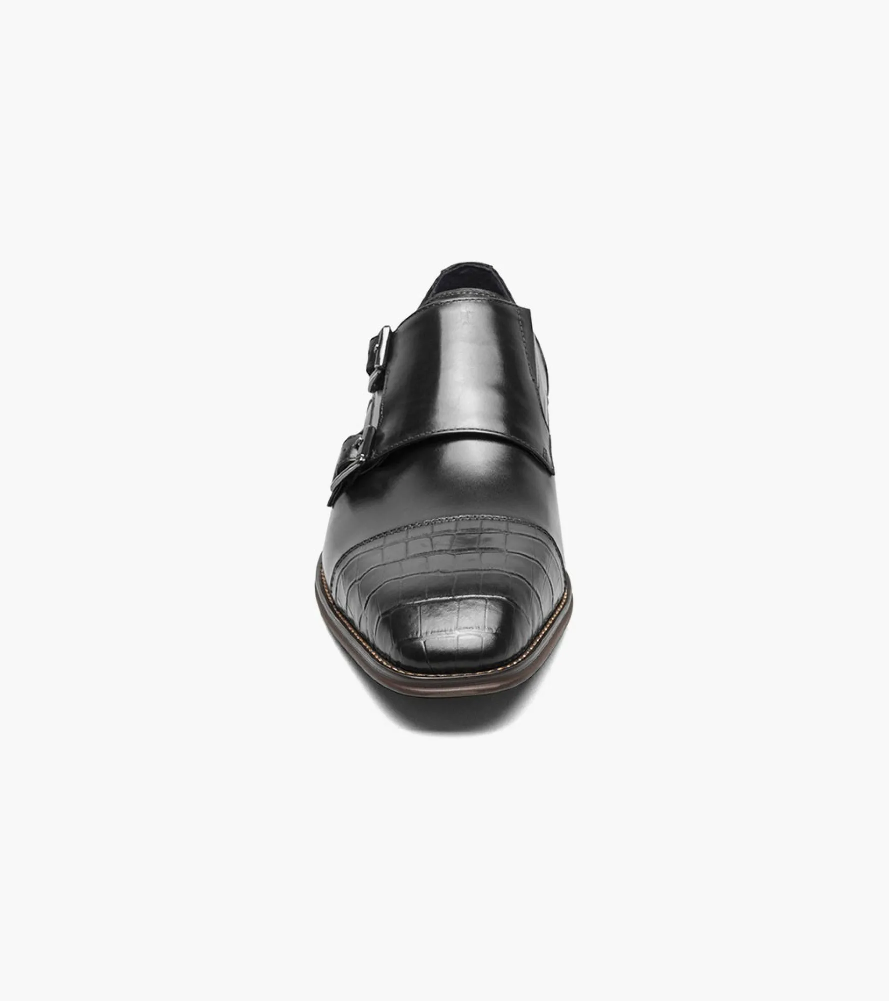 Stacy Adams Pierson Cap Toe Double Monk Strap
