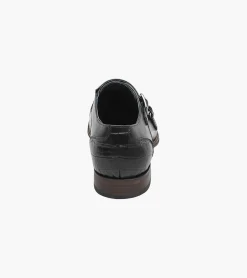 Stacy Adams Pierson Cap Toe Double Monk Strap
