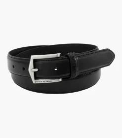 Stacy Adams Pinseal Perf Strap Genuine Leather Belt