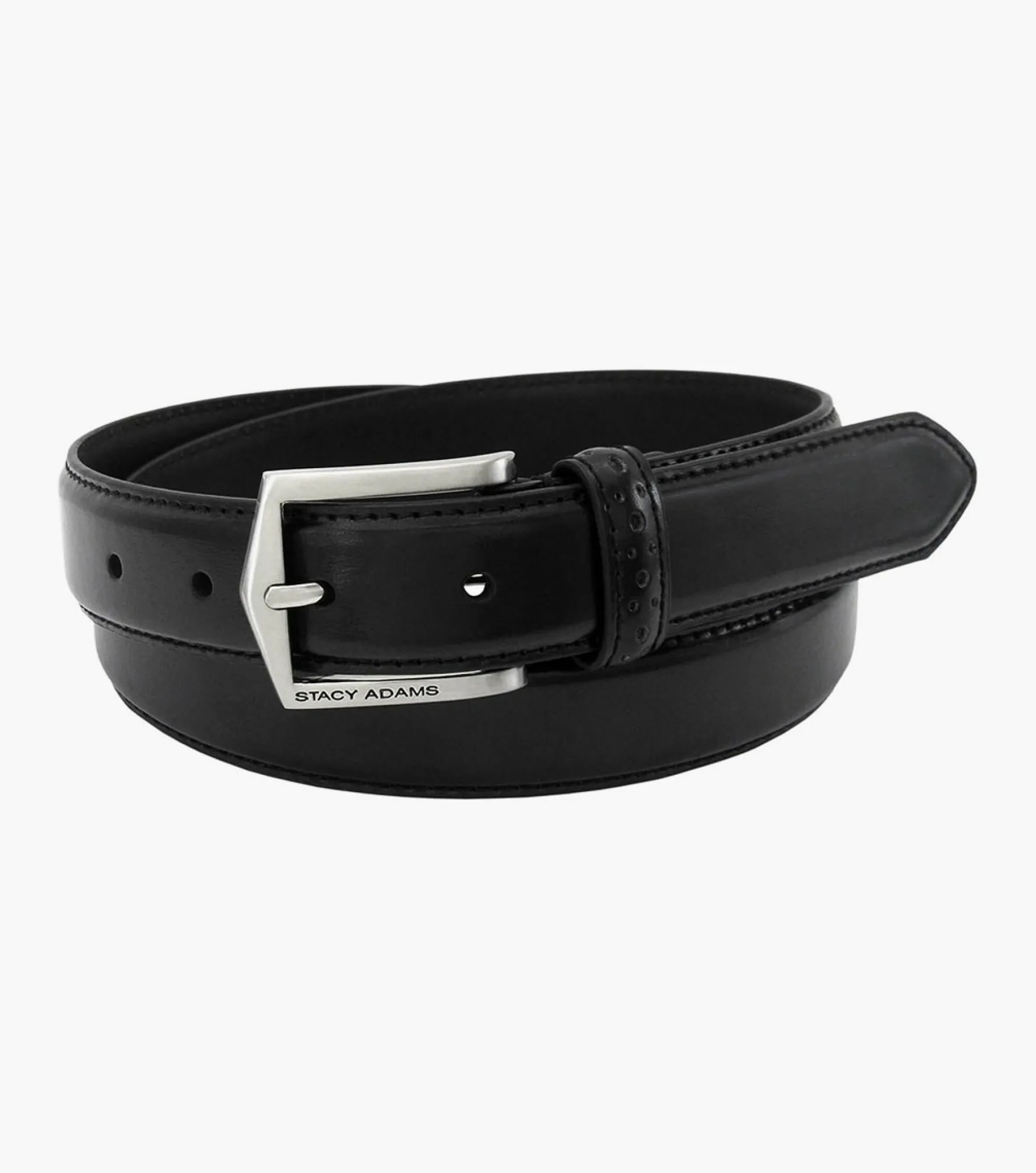 Stacy Adams Pinseal Xl Perf Strap Belt