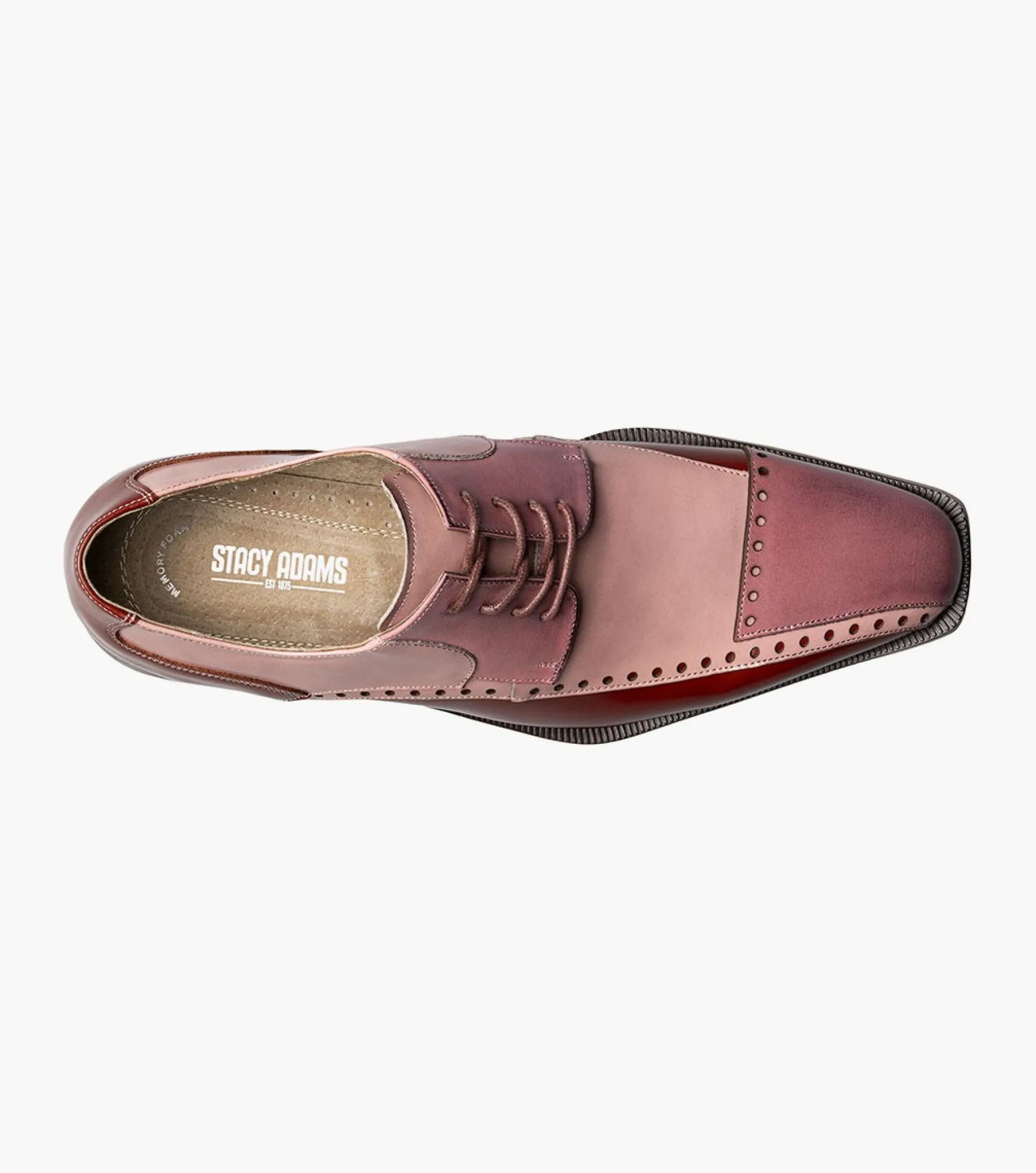 Stacy Adams Plaza Modified Cap Toe Oxford