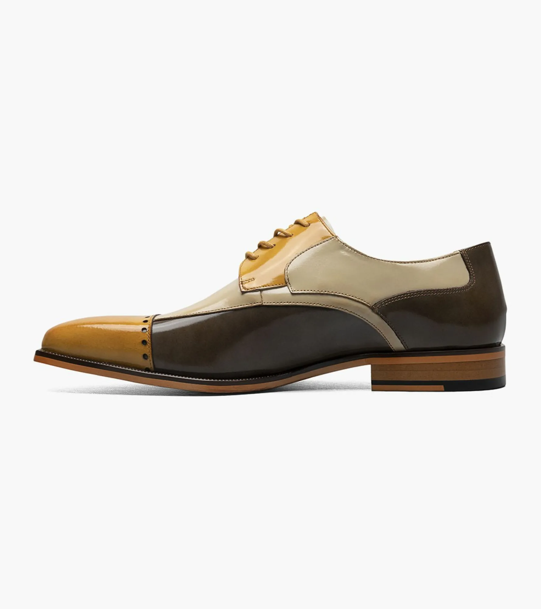 Stacy Adams Plaza Modified Cap Toe Oxford