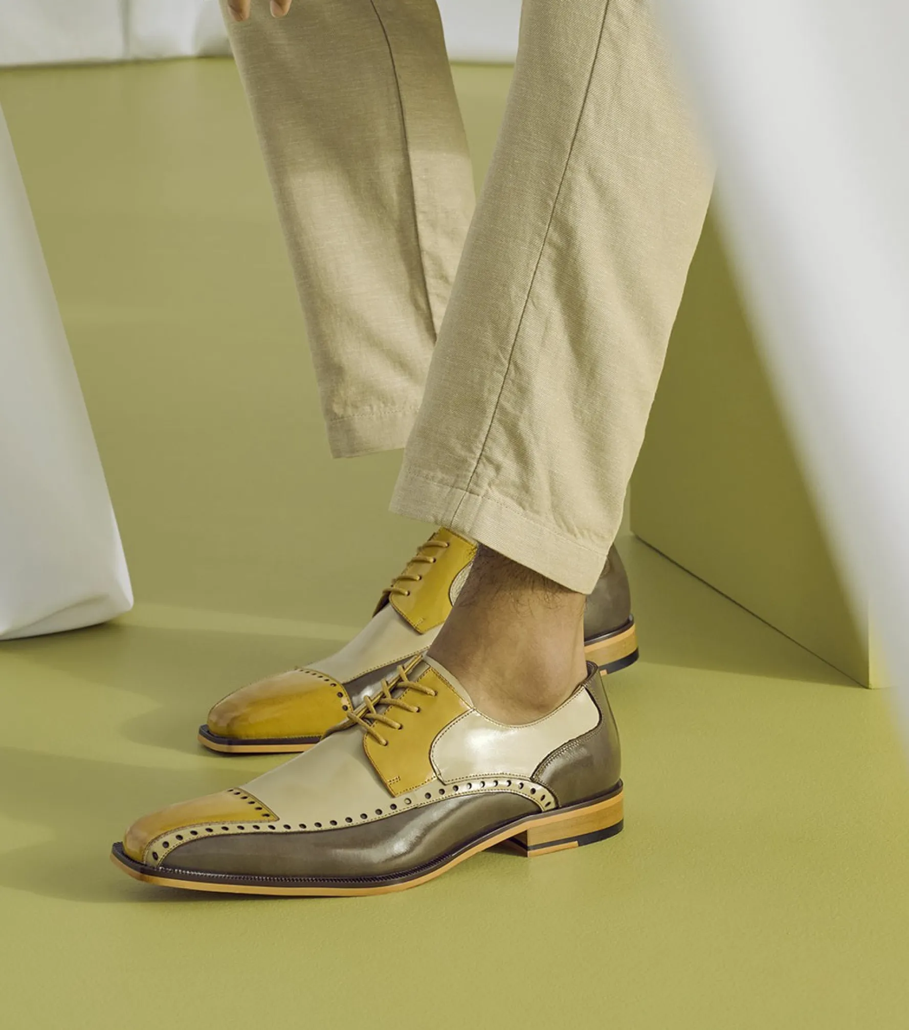 Stacy Adams Plaza Modified Cap Toe Oxford