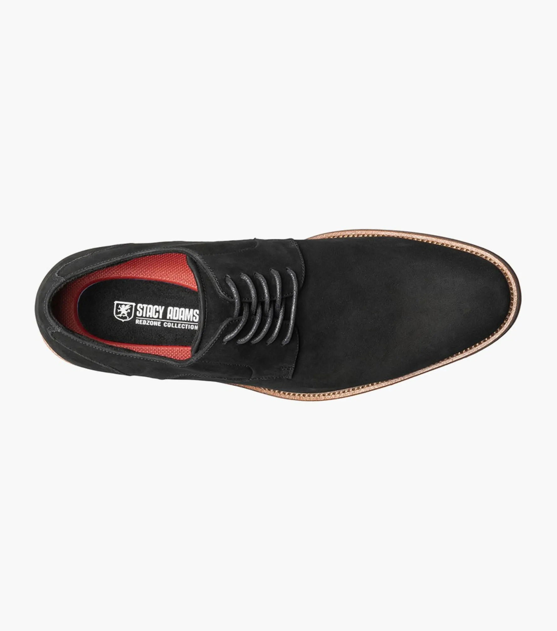 Stacy Adams Preston Plain Toe Lace Up