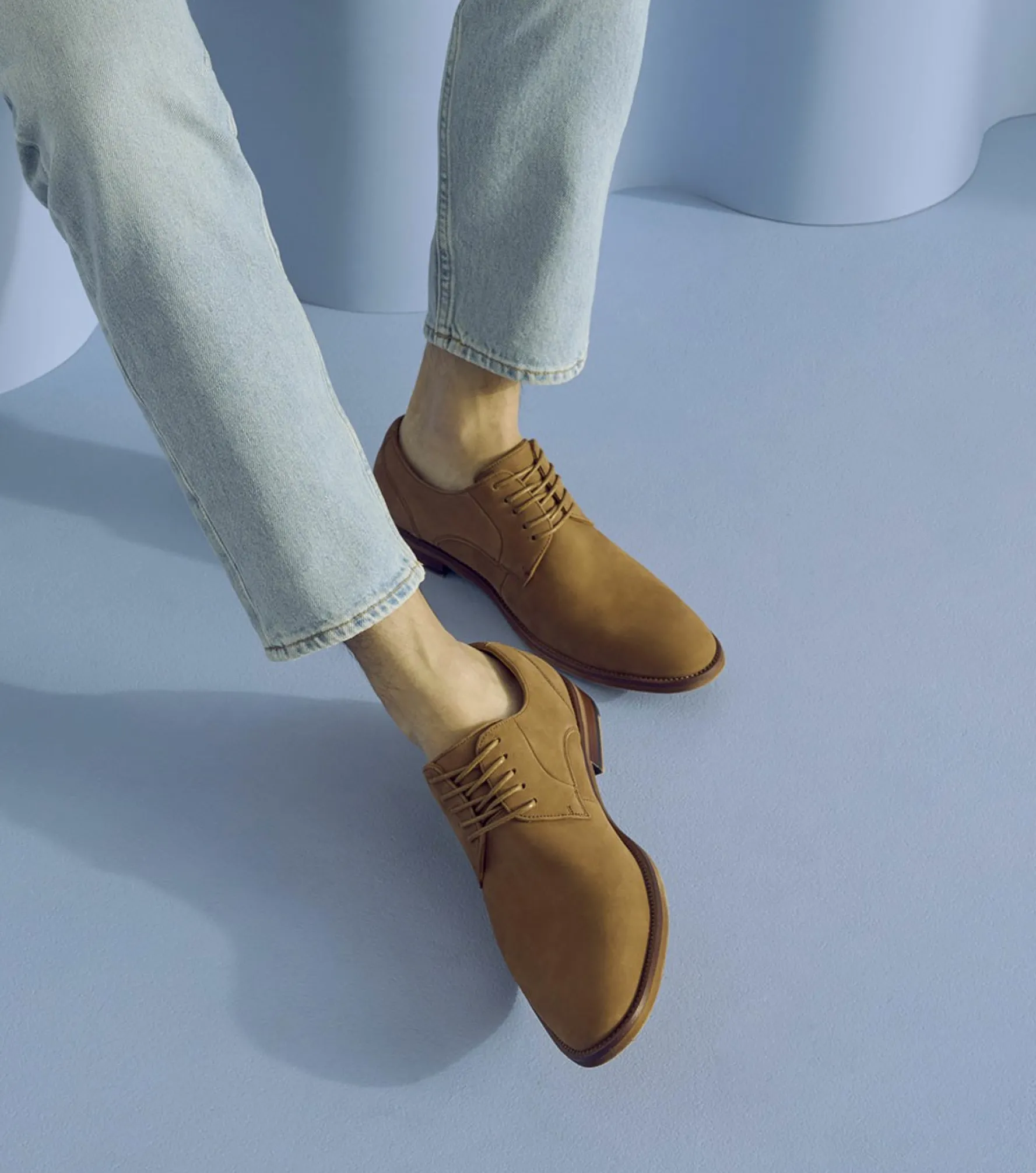 Stacy Adams Preston Plain Toe Lace Up