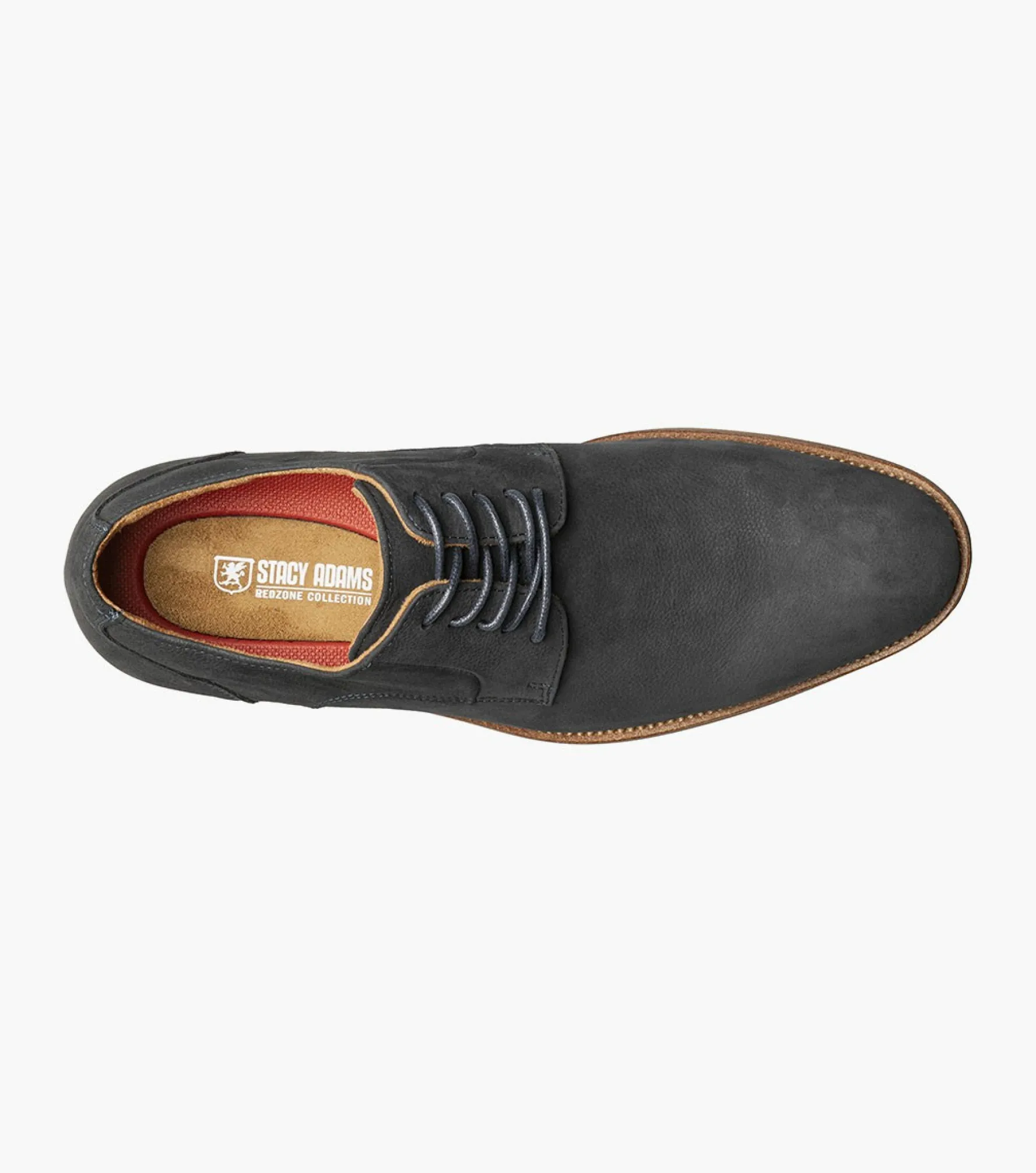 Stacy Adams Preston Plain Toe Lace Up